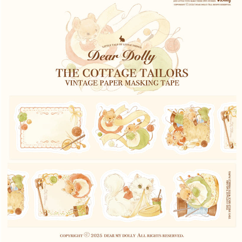 DEAR DOLLY - Kiss Cut Fils et boutons
