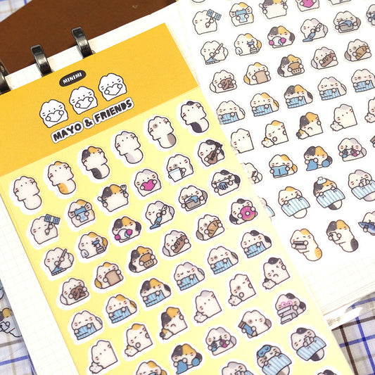 STUDIO FONDUE - Sticker Minimi Mayo & Ses Amis