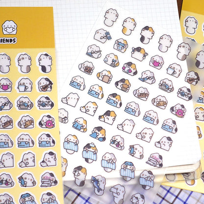 STUDIO FONDUE - Sticker Minimi Mayo & Ses Amis