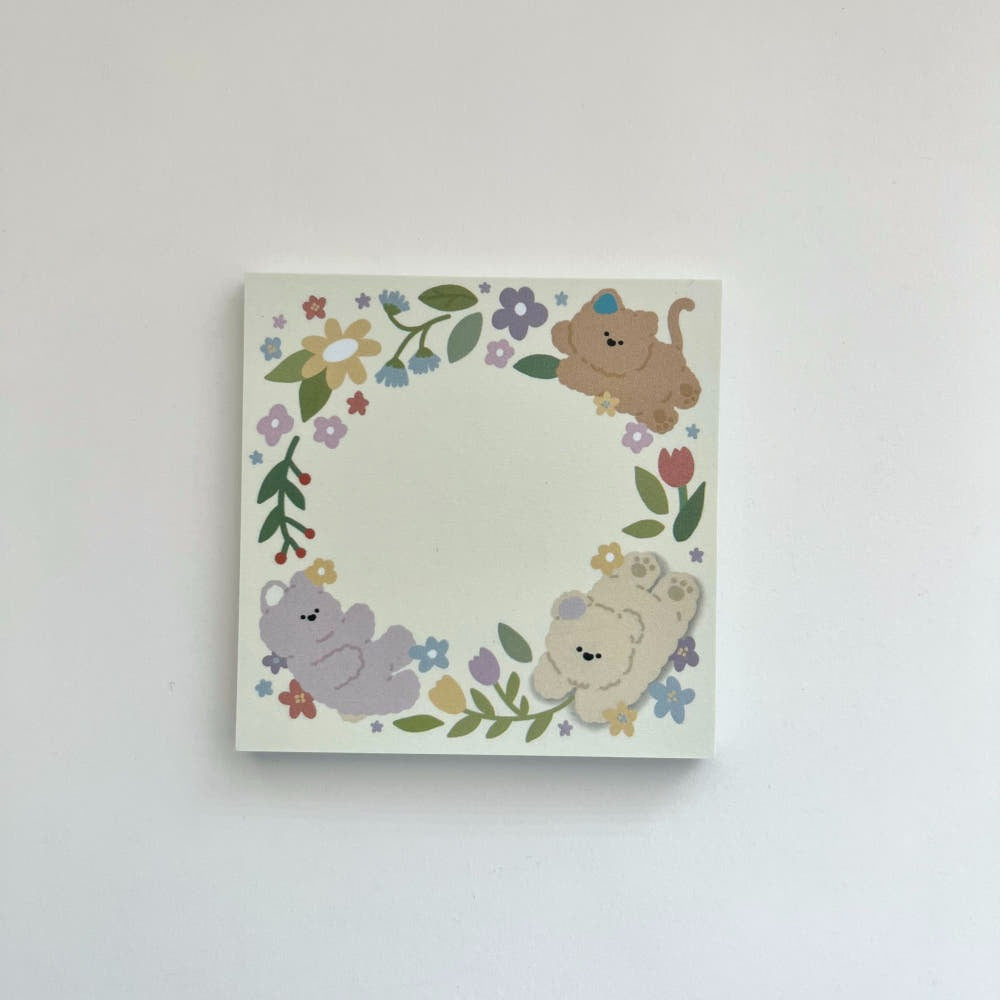 WINWON - Pense-bête Petits Ours Mignons