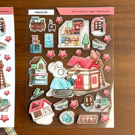 FROMTO STUDIO - Sticker Miniature