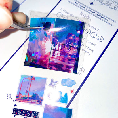 JOP DONG SA NI - Sticker Holographique d'Ambiance