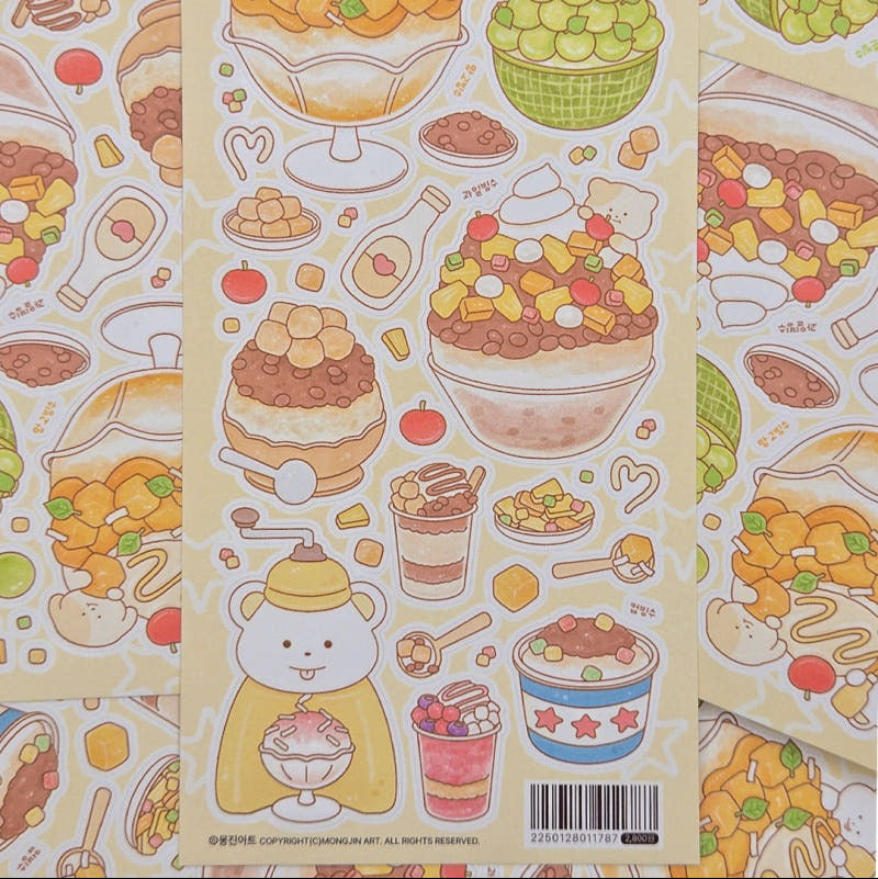 MONGJIN ART - Sticker Shaved Ice