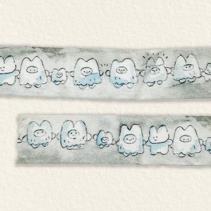 HELLO I'M PIXY - Masking Tape Le Lapin Fantôme de Nuit