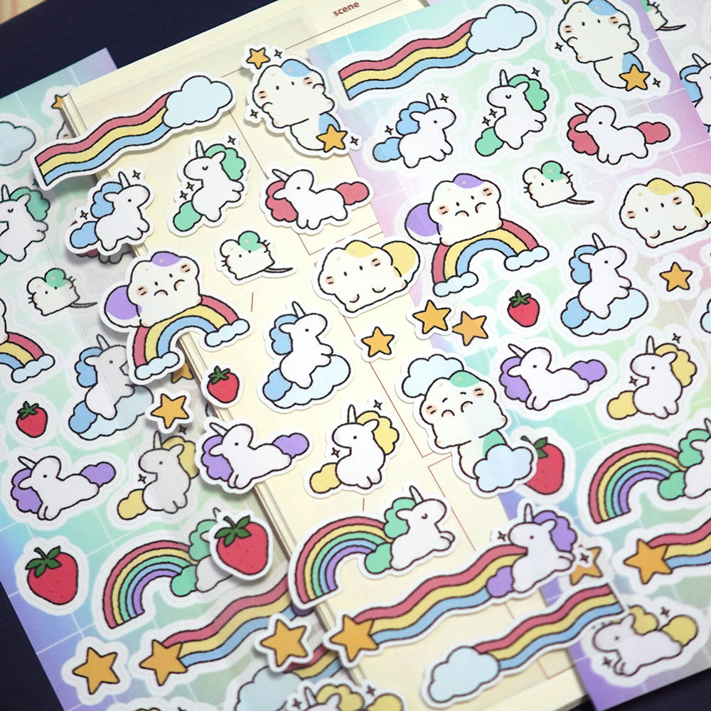 STUDIO FONDUE - Sticker Mayo & La Licorne