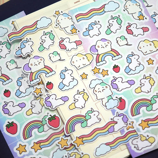 STUDIO FONDUE - Sticker Mayo & La Licorne