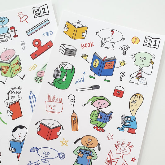 POGLE POGLE - Sticker Lecture & Ecriture