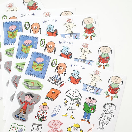 POGLE POGLE - Sticker Club de Lecture