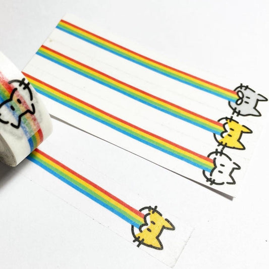 BS STORE - Masking Tape Rejet d'Arc en Ciel