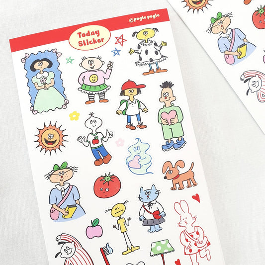 POGLE POGLE - Sticker Aujourd'hui