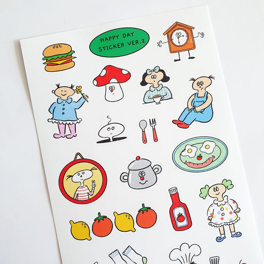 POGLE POGLE - Sticker Happy Day Version 2