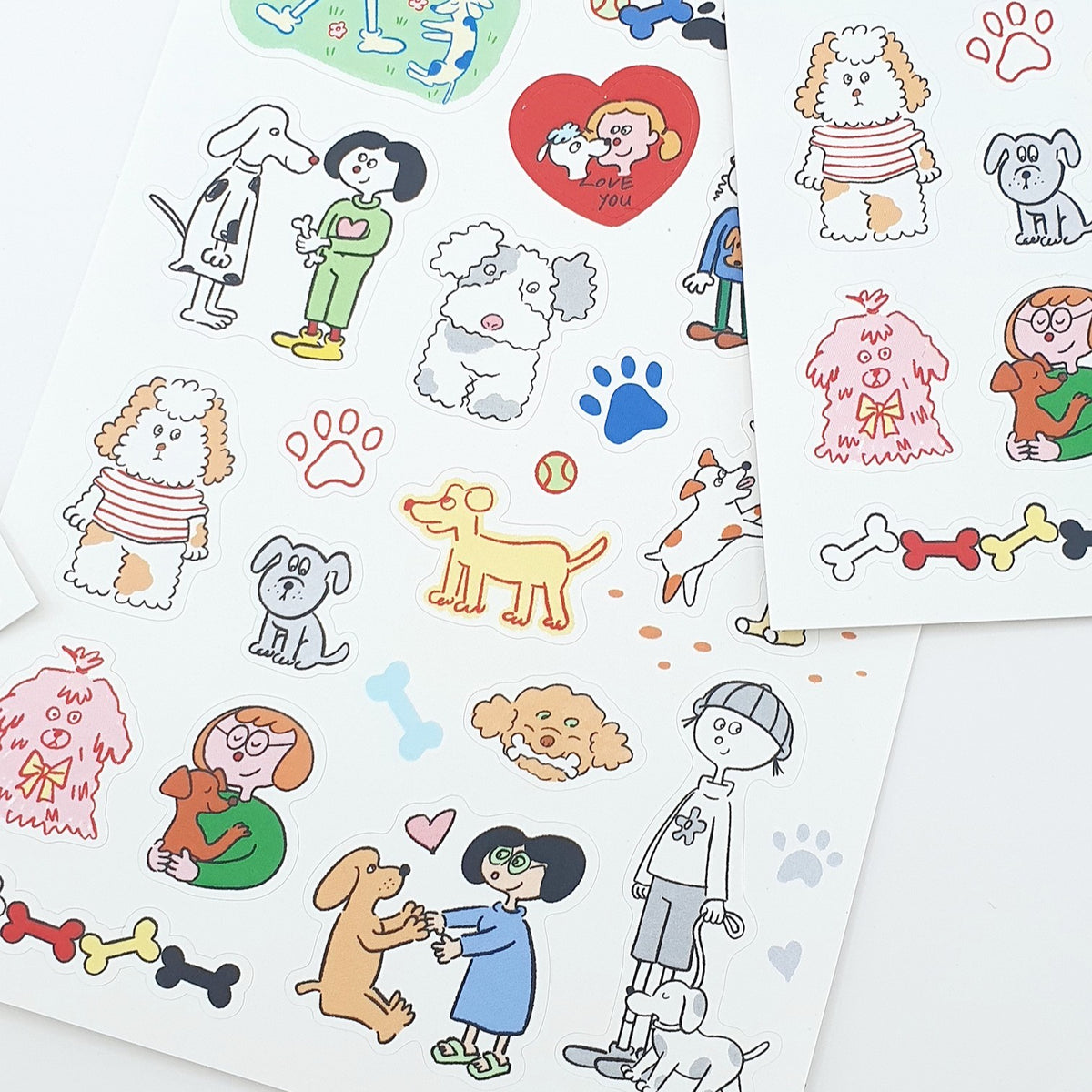 POGLE POGLE - Sticker Je t'aime Mon Chien