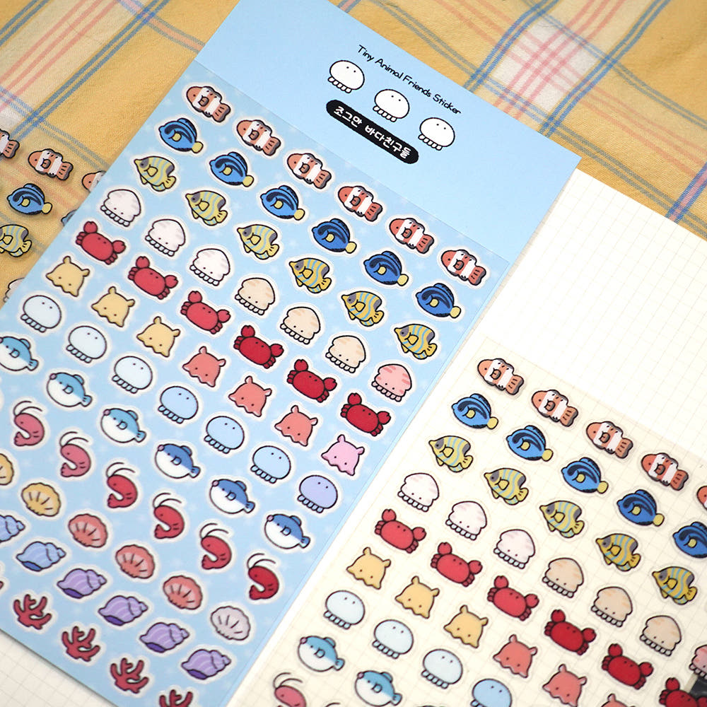 STUDIO FONDUE - Sticker Les Petits Amis de la Mer