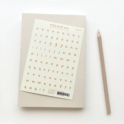 RAMZY - Sticker Alphabet