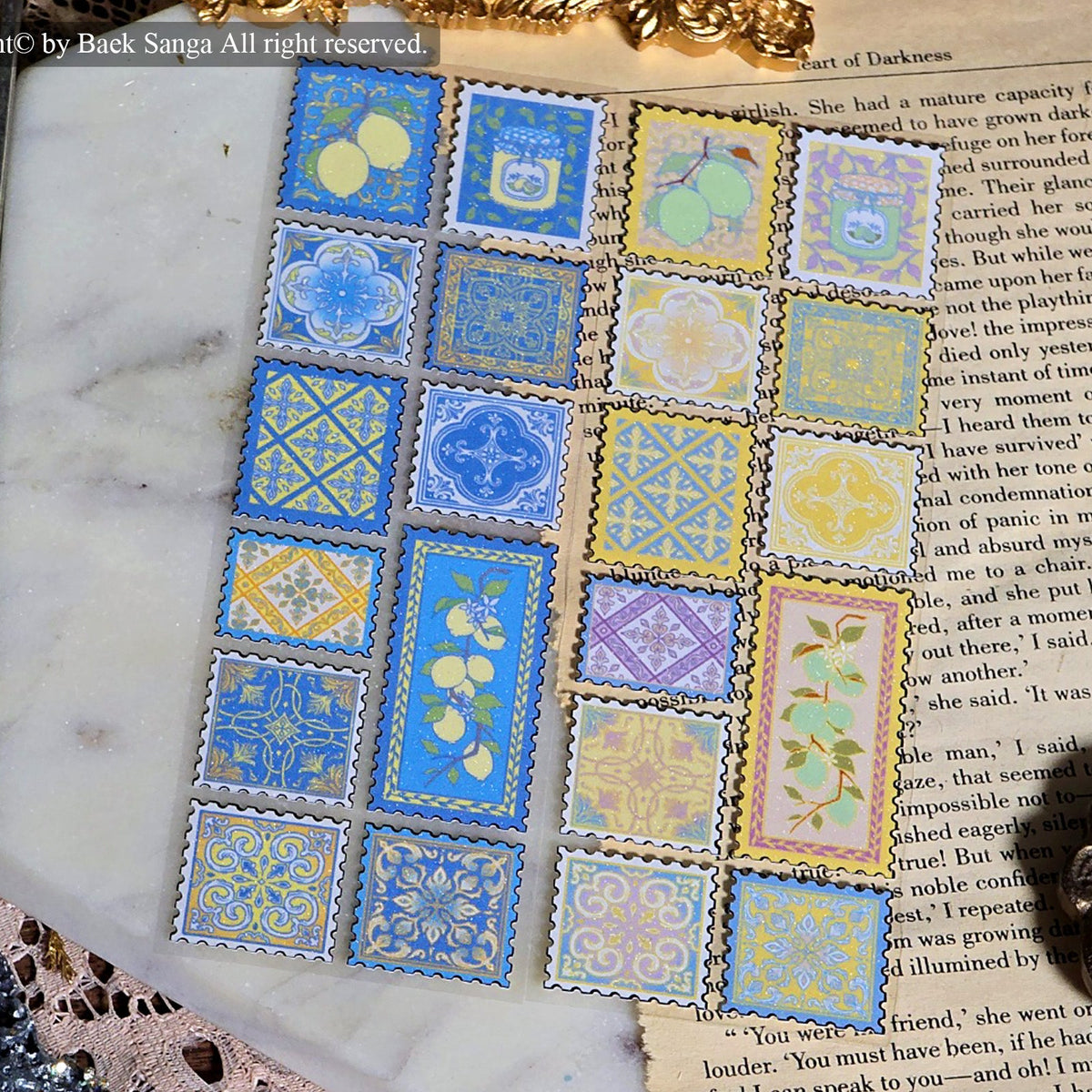 BAEK SANGA - Sticker Timbres