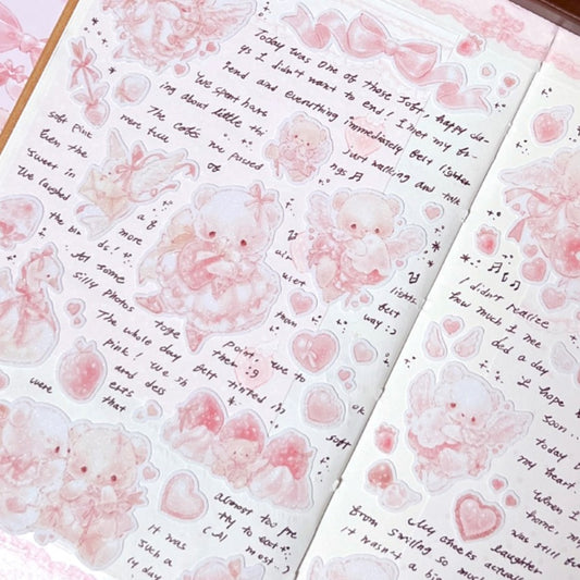 DEAR DOLLY - Sticker Strawberry Cupid Vintage