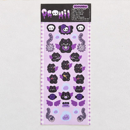 JJOKKOMICAT - Demon Chat Sticker