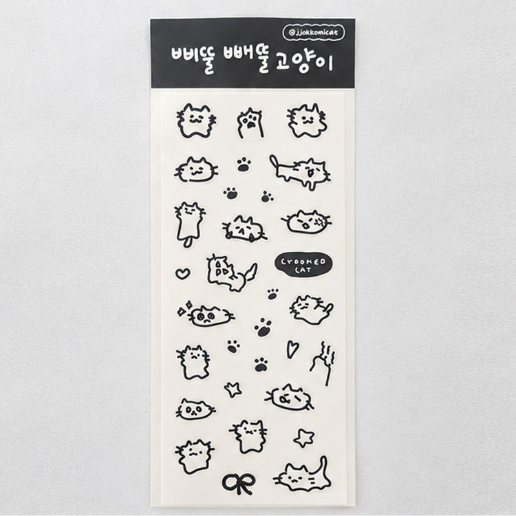 JJOKKOMICAT - Sticker Chat Tout Biscornu