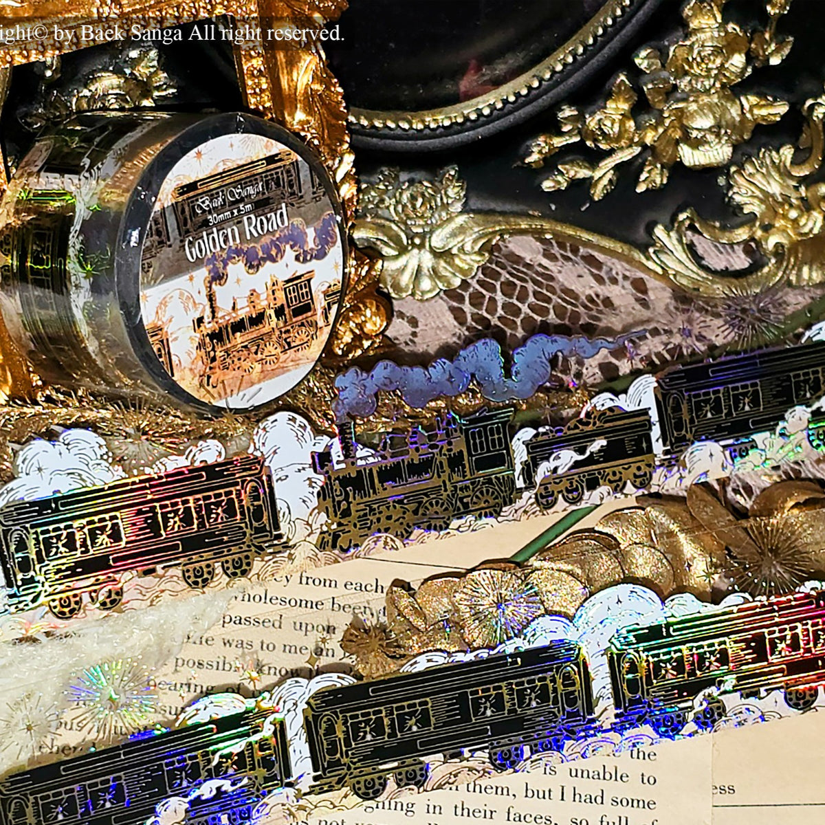 BAEK SANGA - Masking Tape Golden Road