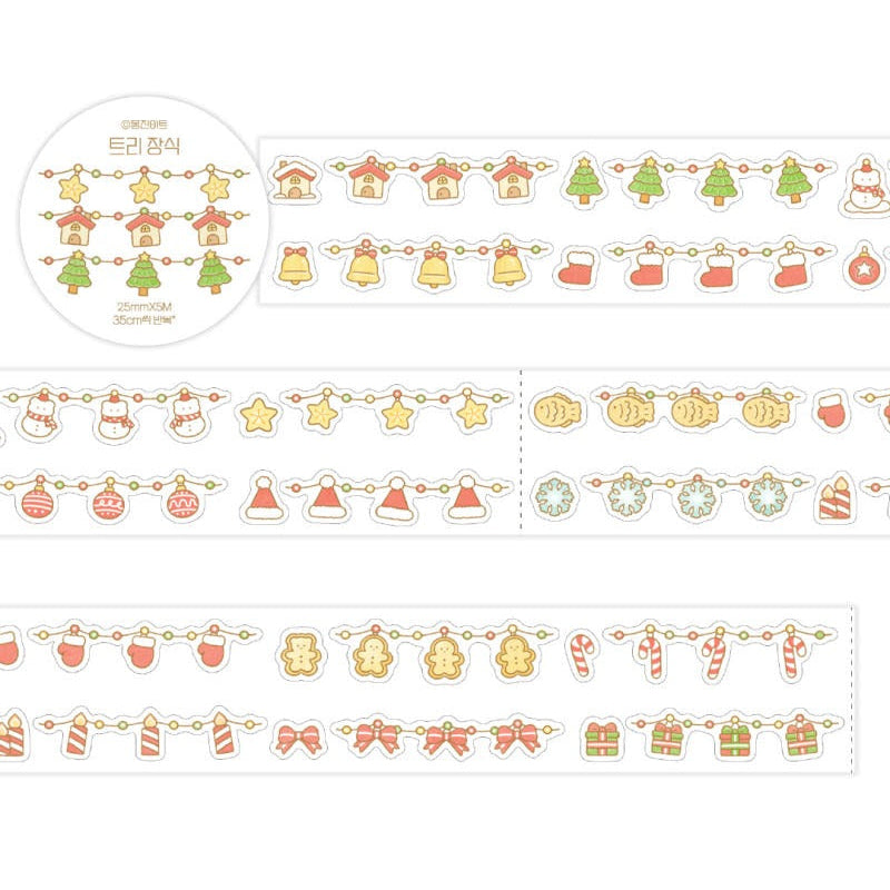 MONGJIN ART - Masking Tape Garland Miniatures
