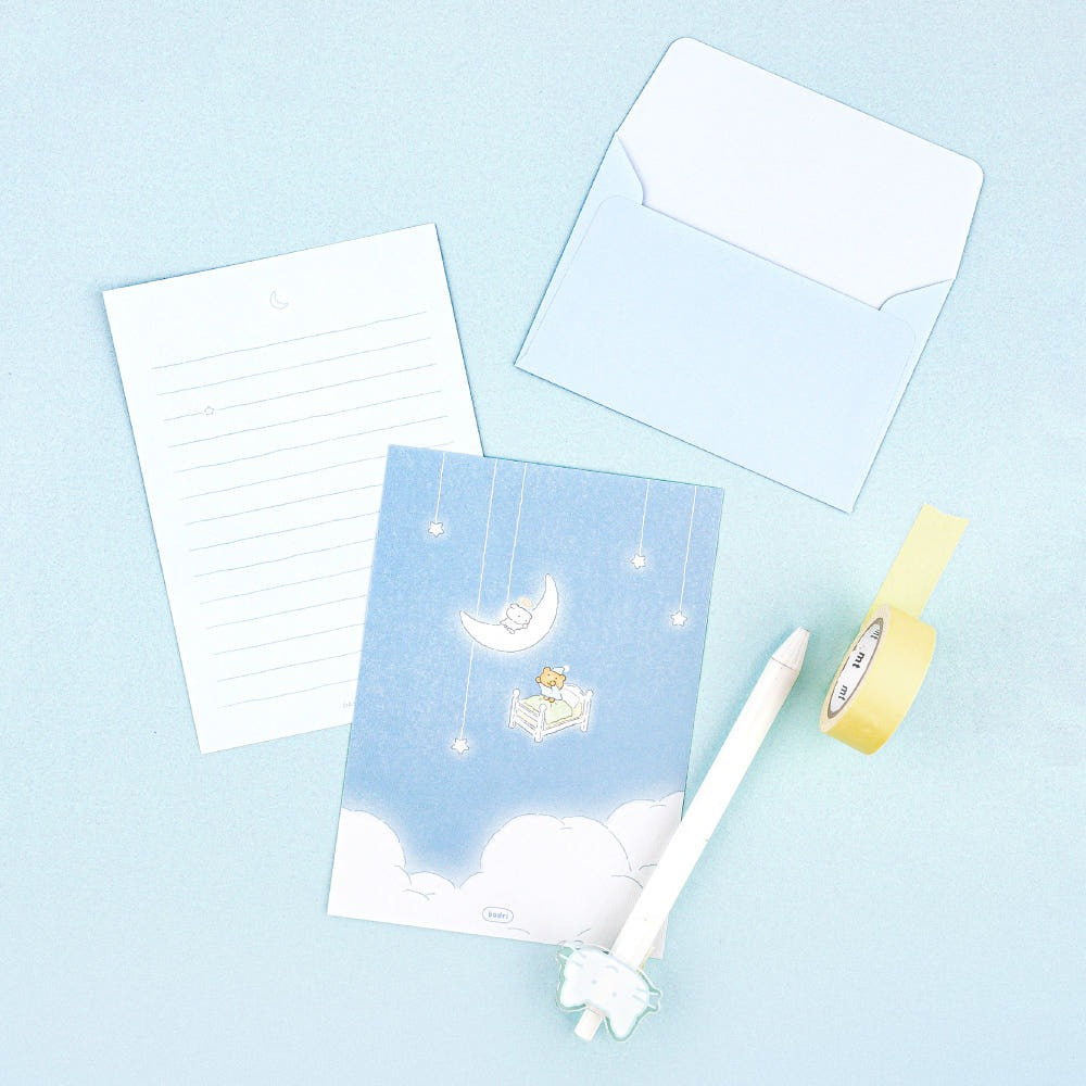 DASH AND DOT - Mini Set Papiers à lettre Bodri