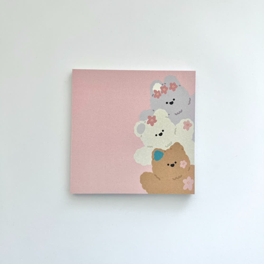 WINWON - Pense-bête Petits Ours Mignons