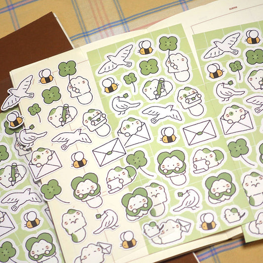 STUDIO FONDUE - Sticker Mayo & Le Trèfle à Quatre Feuilles Version 3