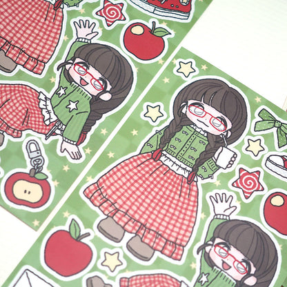 STUDIO FONDUE - Sticker Clip Club Apple Core