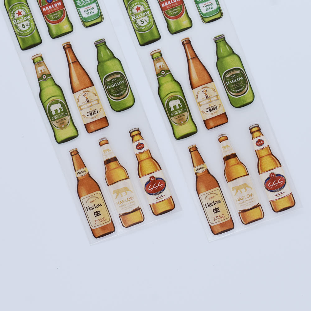 HARLOW - Sticker Boissons d'Eté