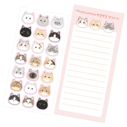 MIYUMEOW - Sticker Chats Tout Ronds