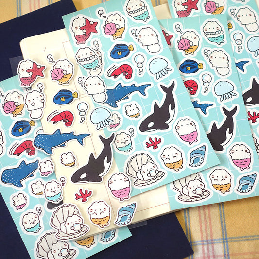 STUDIO FONDUE - Sticker Mayo & Ses Amis de la Mer
