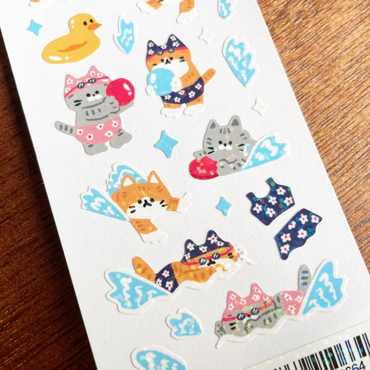BS STORE - Sticker Shushu & Dongdong au Parc Aquatique