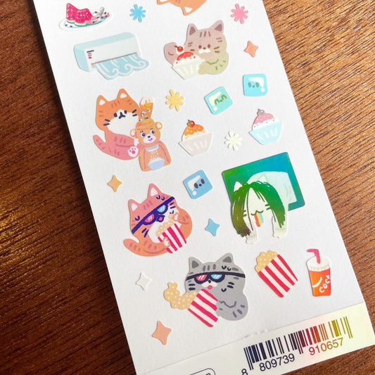 BS STORE - Sticker Les Vacances d'Eté de Shushu & Dongdong