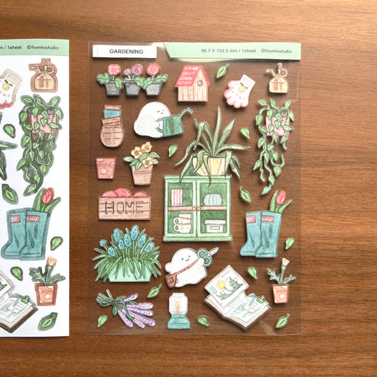 FROMTO STUDIO - Sticker Jardinage