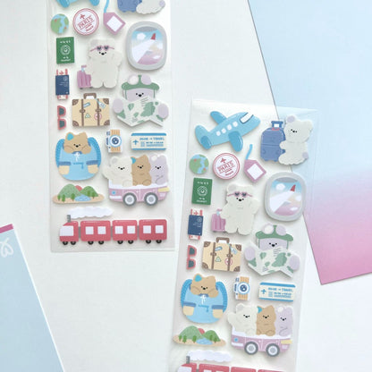 WINWON - Sticker Ours En Voyage