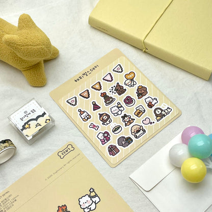 DOGTIONARY - Sticker Joyeux Anniversaire