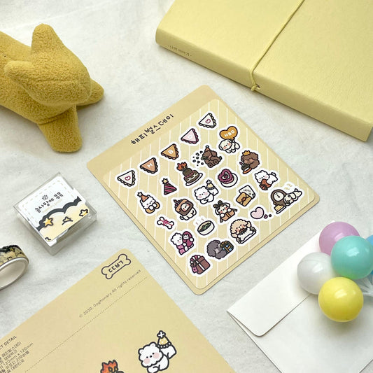 DOGTIONARY - Sticker Joyeux Anniversaire