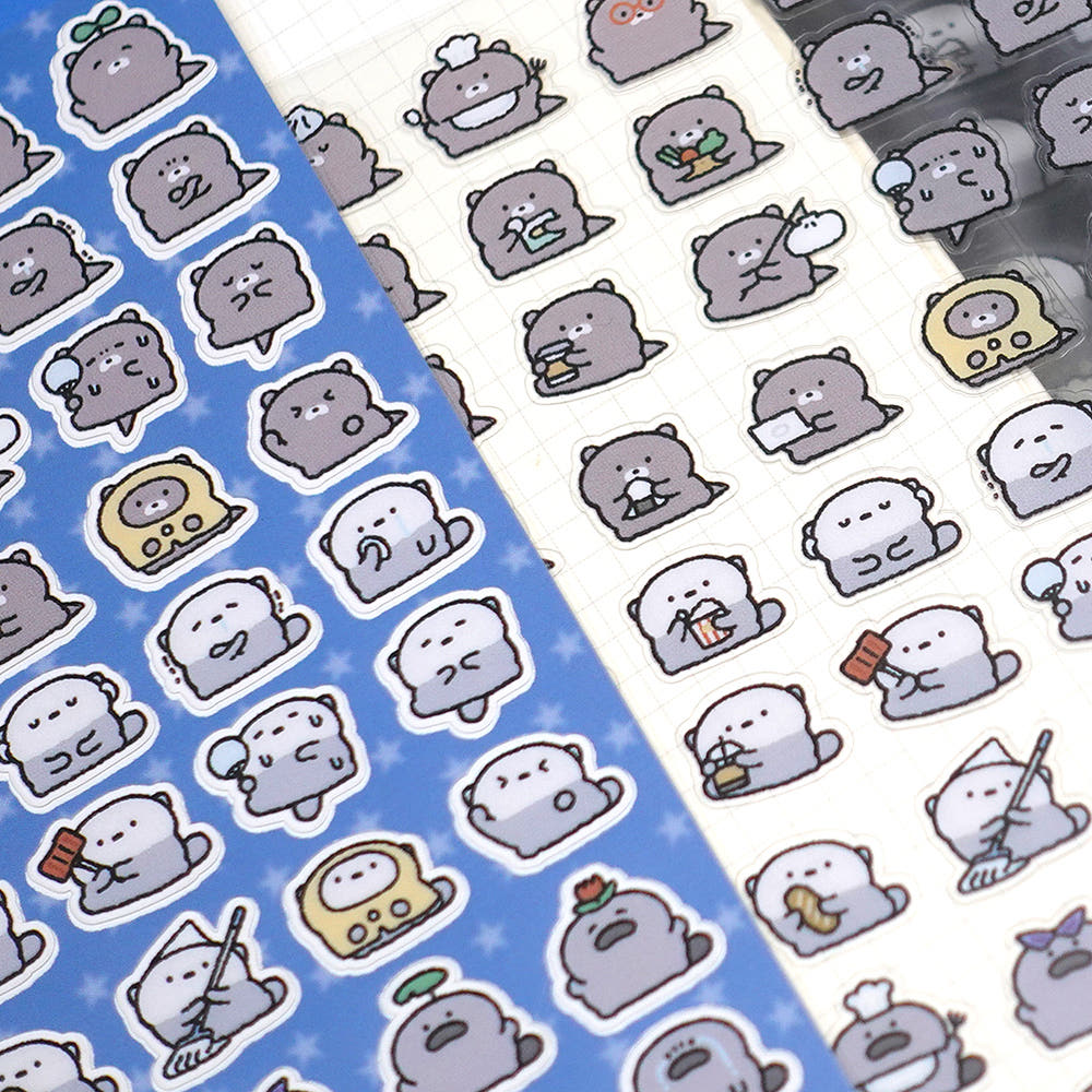 STUDIO FONDUE - Sticker Les Petits Tout Ronds Au Bord de l'Eau