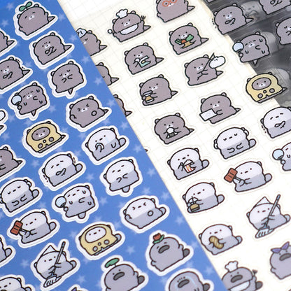 STUDIO FONDUE - Sticker Les Petits Tout Ronds Au Bord de l'Eau