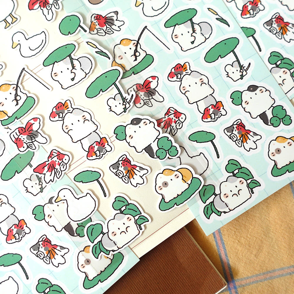 STUDIO FONDUE - Sticker Mayo & Le Poisson Rouge