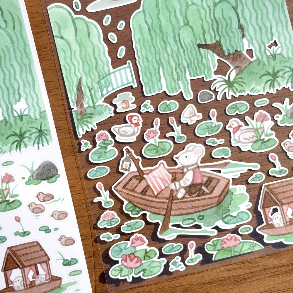 FROM TO STUDIO - Sticker The Spring Pond