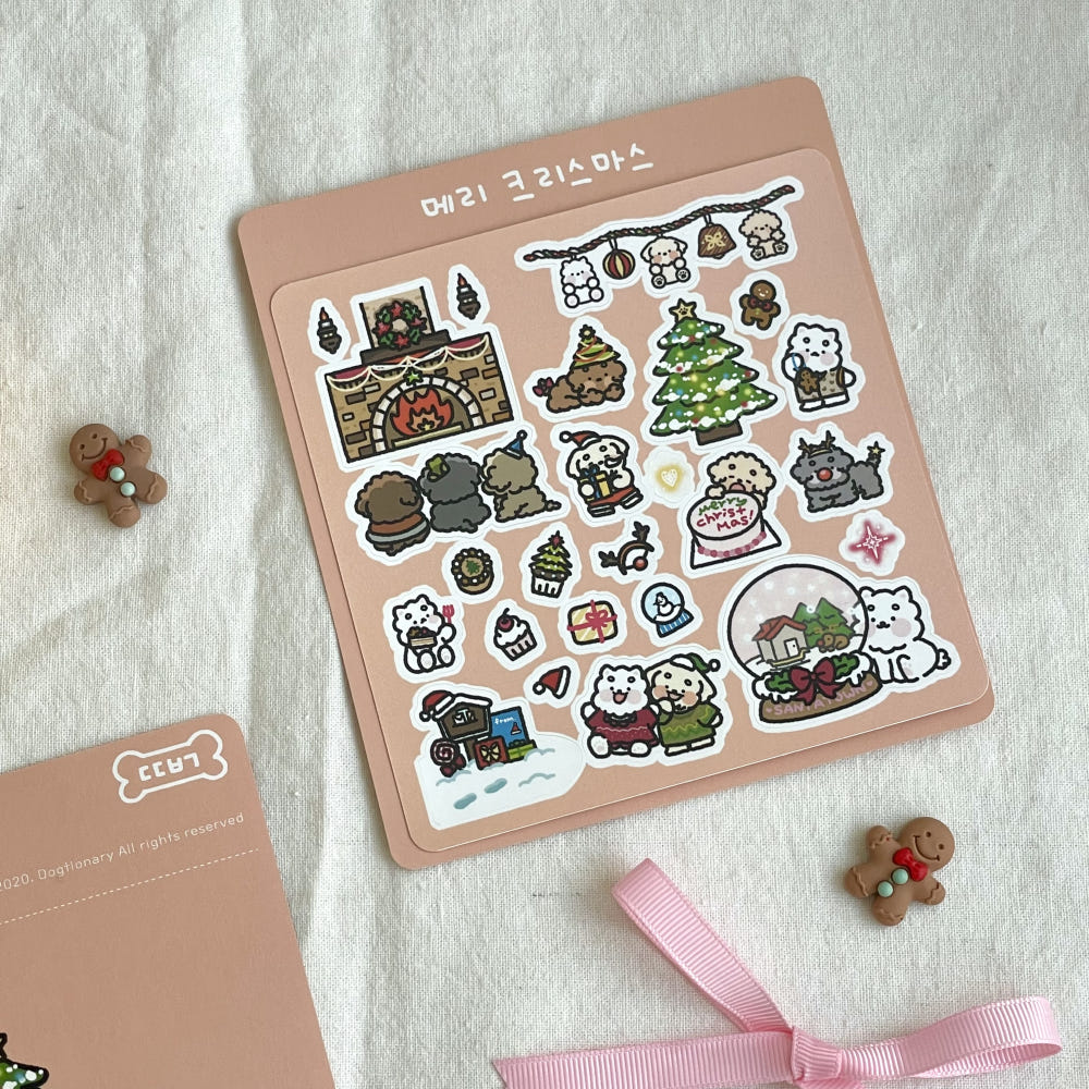 DOGTIONARY - Sticker Joyeux Noël 🎄