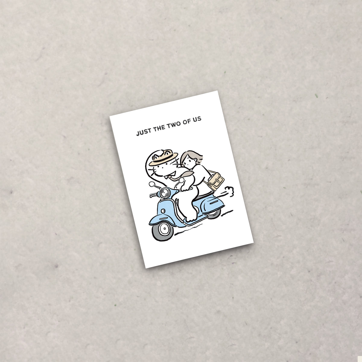 BLANK CAT - Postcard Just the two of us