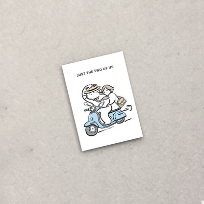 BLANK CAT - Postcard Just the two of us