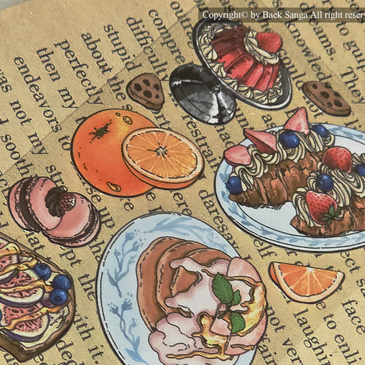 BAEK SANGA - Sticker Le Panier de Pique Nique