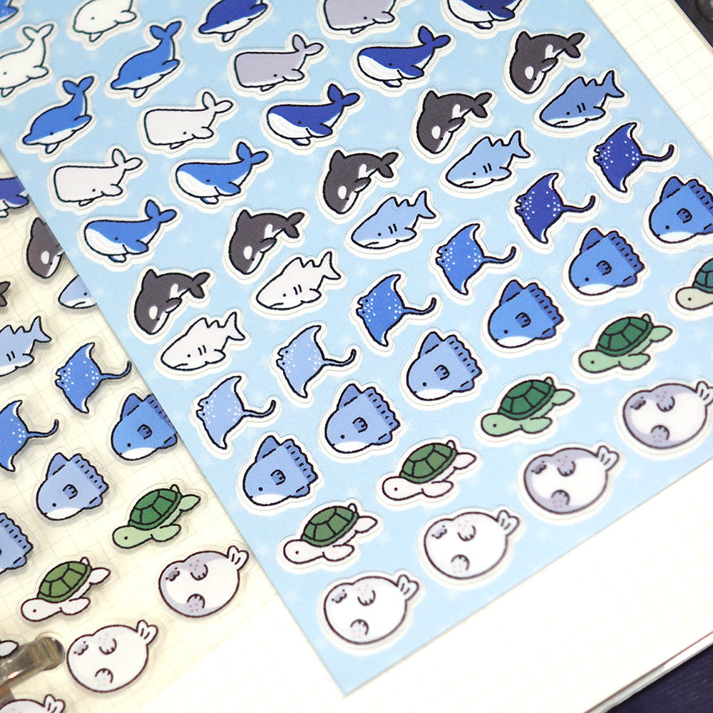 STUDIO FONDUE - Sticker Les Grands Amis de la Mer