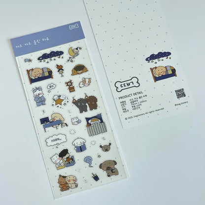 DOGTIONARY - Sticker Si Fatigué Zzzz