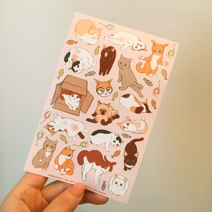 ICEHONGSI - Sticker Petits Chats