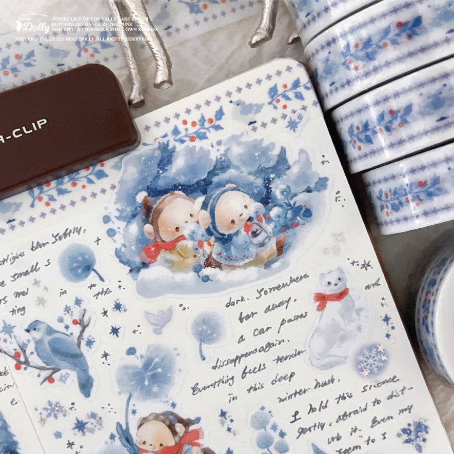 DEAR DOLLY - Masking Tape Petit Oiseau Bleu