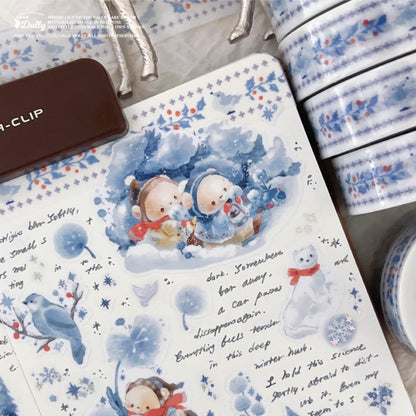 DEAR DOLLY - Masking Tape Petit Oiseau Bleu